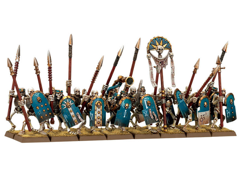 Tomb Kings colour palett Painting and Modelling The Grand Alliance